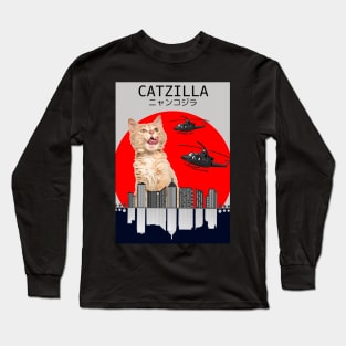 CATZILLA - GINGER CAT Long Sleeve T-Shirt